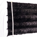 Wholesale natural black 120x60cm animal fur Paw Mink Piece Plate